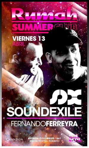 Soundexile + Fernando Ferreyra @ Rumah Summer Club